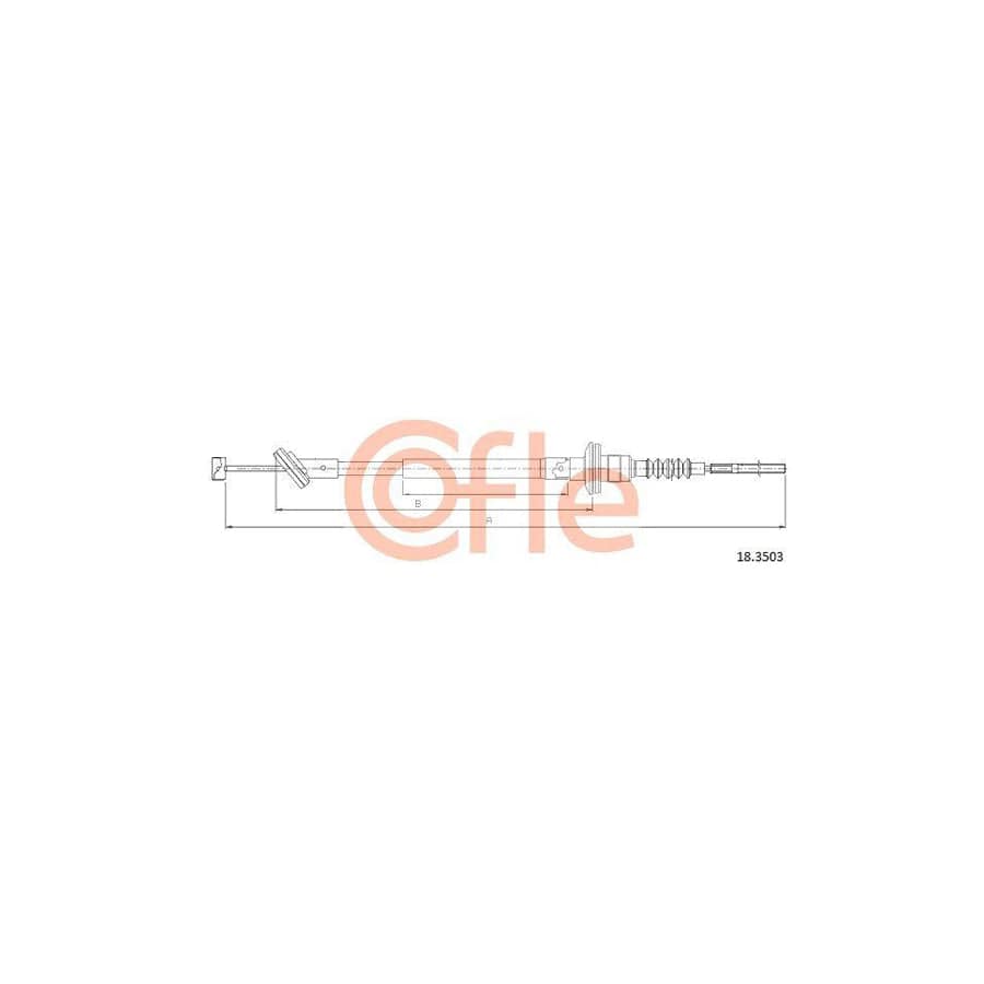 Cofle 18.3503 Clutch Cable