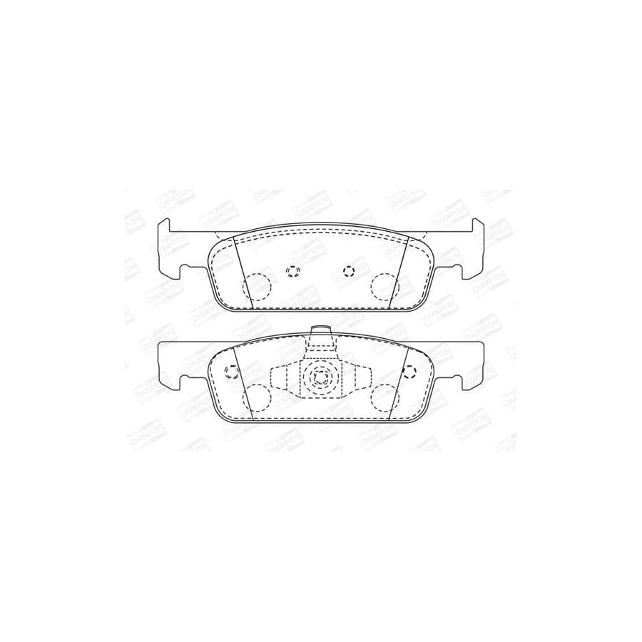 Champion 573422CH Brake Pad Set