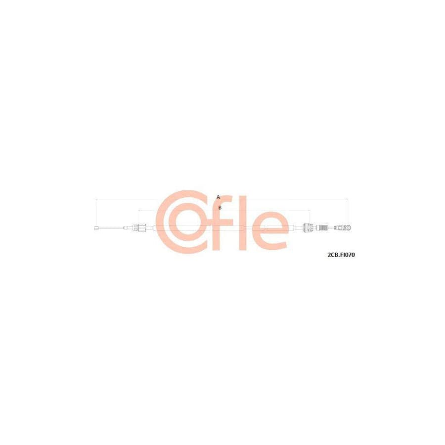 Cofle 92.2Cb.Fi070 Cable, Manual Transmission For Fiat Punto Iii Hatchback (199)