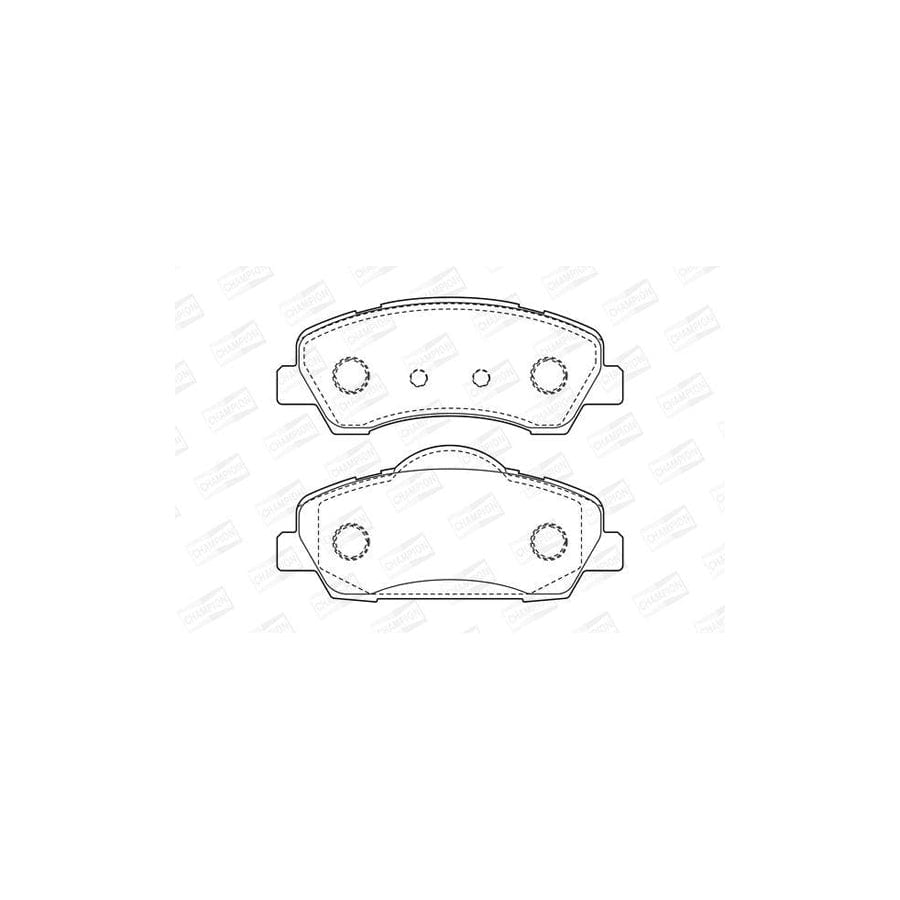 Champion 573461CH Brake Pad Set