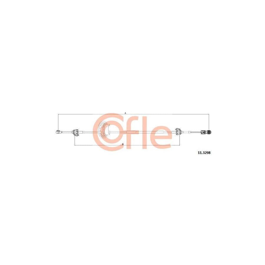 Cofle 11.3298 Cable, Manual Transmission