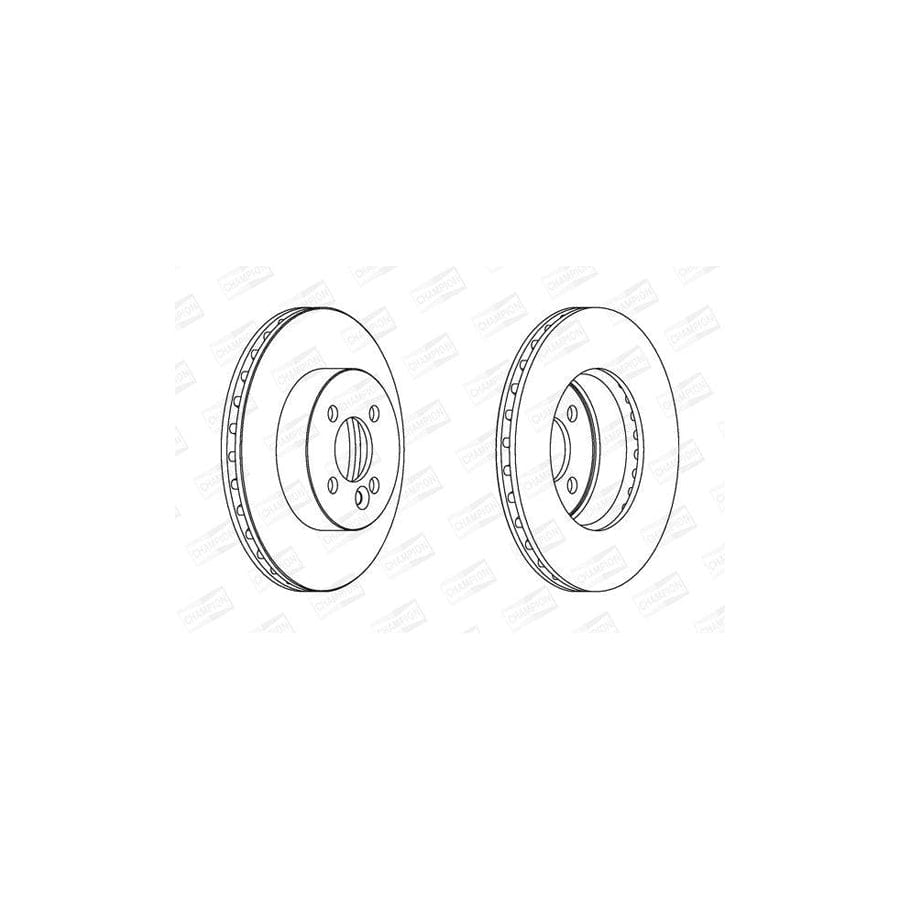 Champion 562570CH Brake Disc