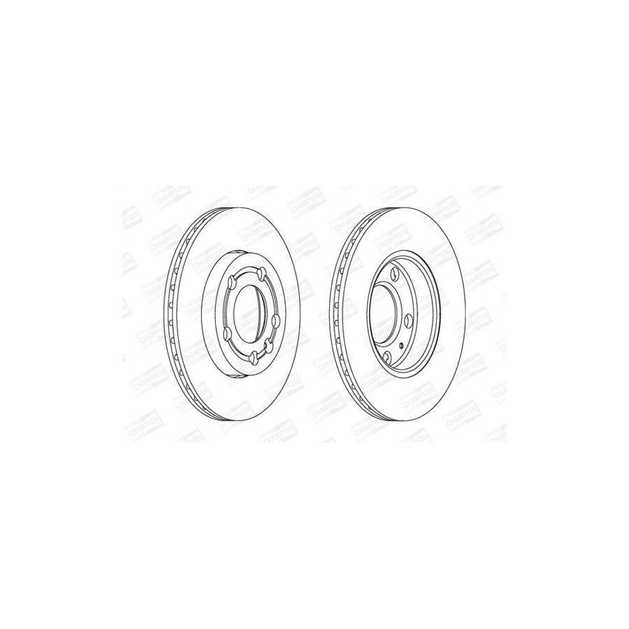 Champion 562307CH Brake Disc