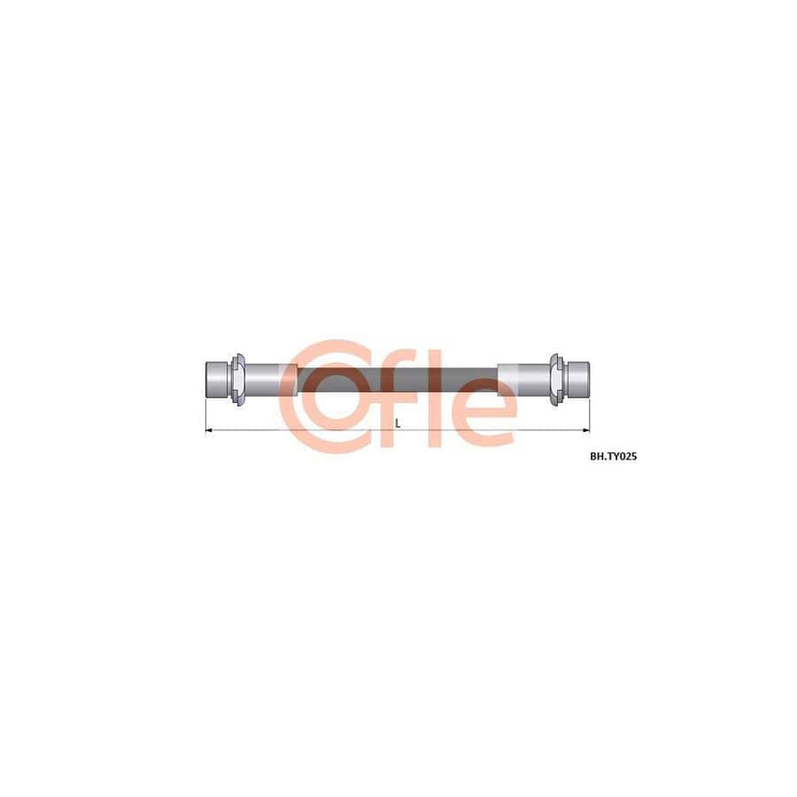 Cofle 11.684 Hand Brake Cable For Renault Master I Platform/Chassis