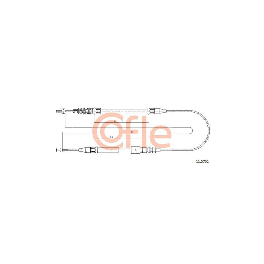 Cofle 11.5762 Hand Brake Cable