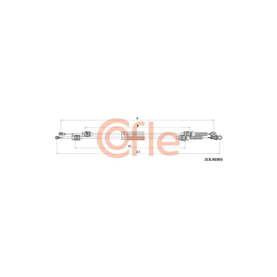 Cofle 2Cb.Re003 Cable, Manual Transmission