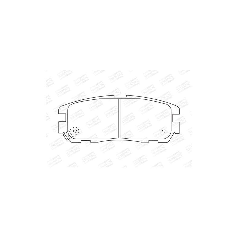 Champion 572221CH Brake Pad Set