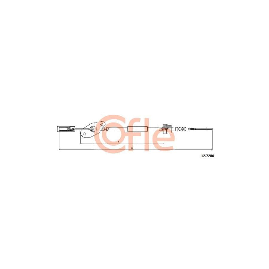 Cofle 12.7206 Clutch Cable