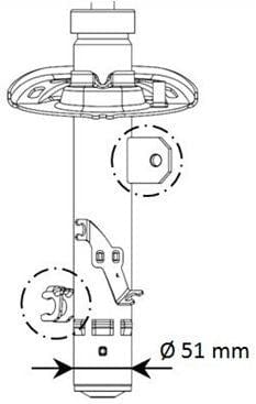 KYB Excel-G 339795 Shock Absorber