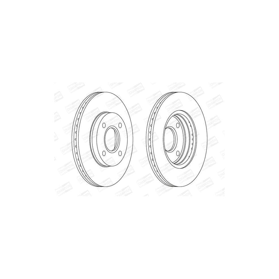 Champion 562078CH Brake Disc