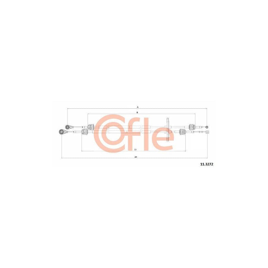 Cofle 11.3272 Cable, Manual Transmission