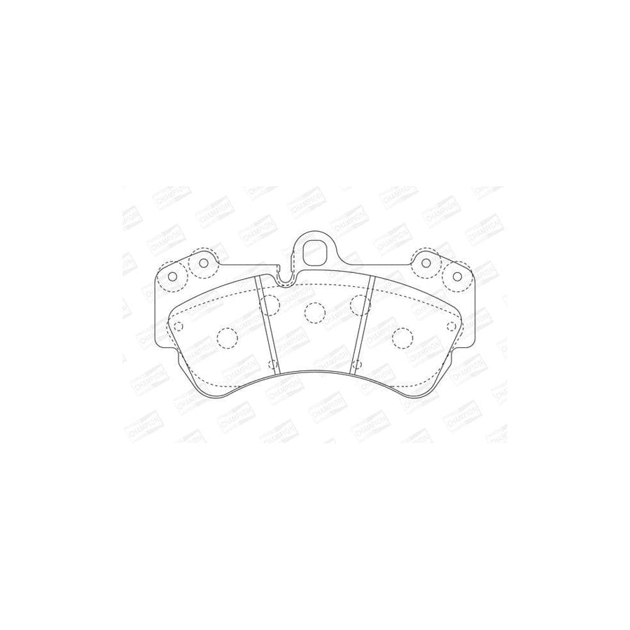 Champion 573376CH Brake Pad Set