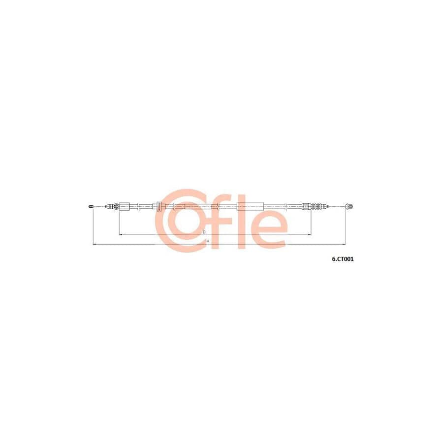 Cofle 6.Ct001 Bonnet Cable