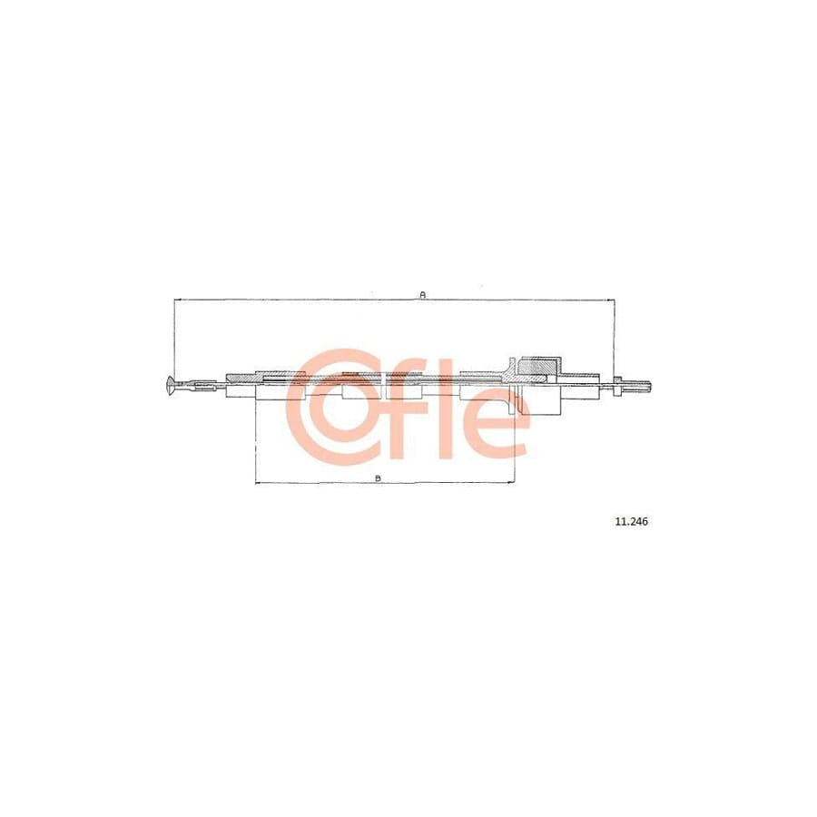 Cofle 11.246 Clutch Cable