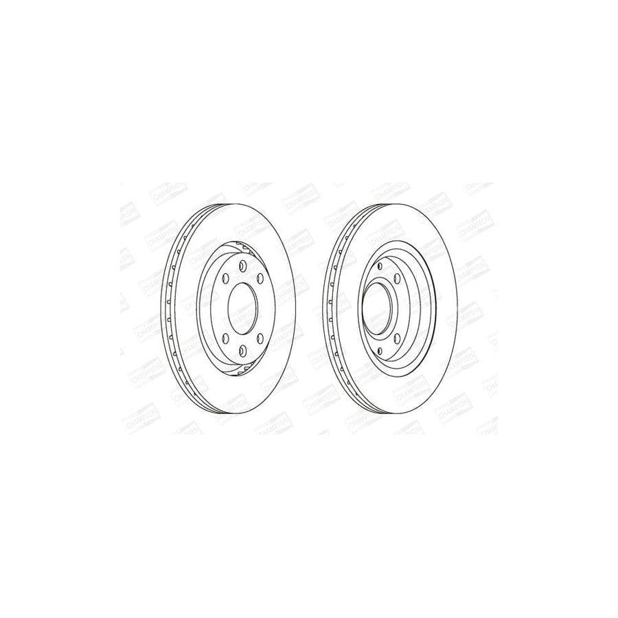 Champion 562128CH Brake Disc