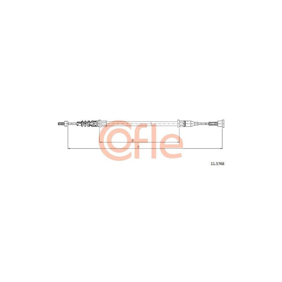 Cofle 92.11.5768 Hand Brake Cable