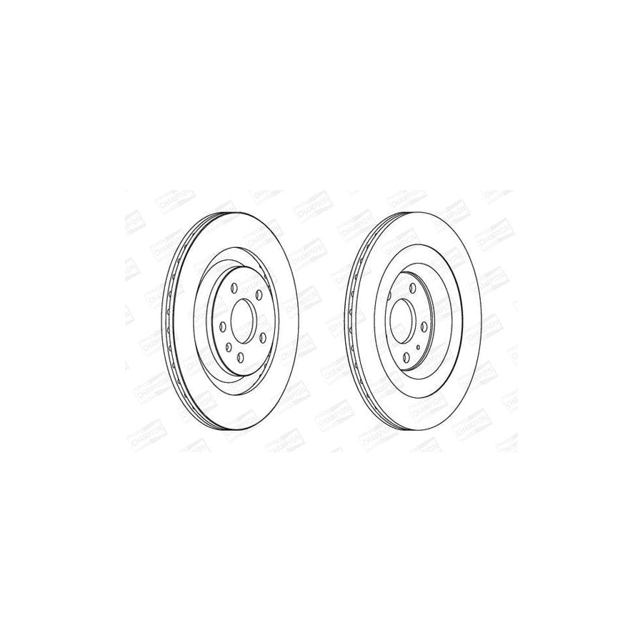 Champion 562645CH Brake Disc