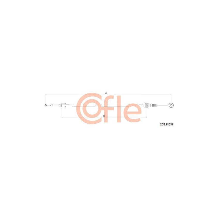 Cofle 2Cb.Fi037 Cable, Manual Transmission For Fiat 500L (351, 352)