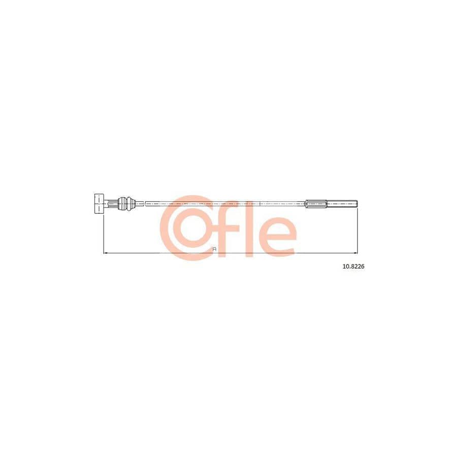 Cofle 92.10.8226 Hand Brake Cable