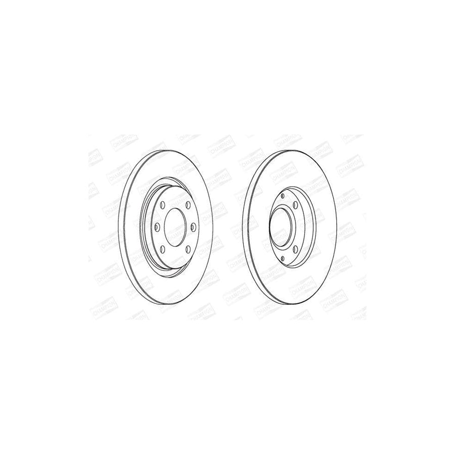 Champion 562044CH Brake Disc