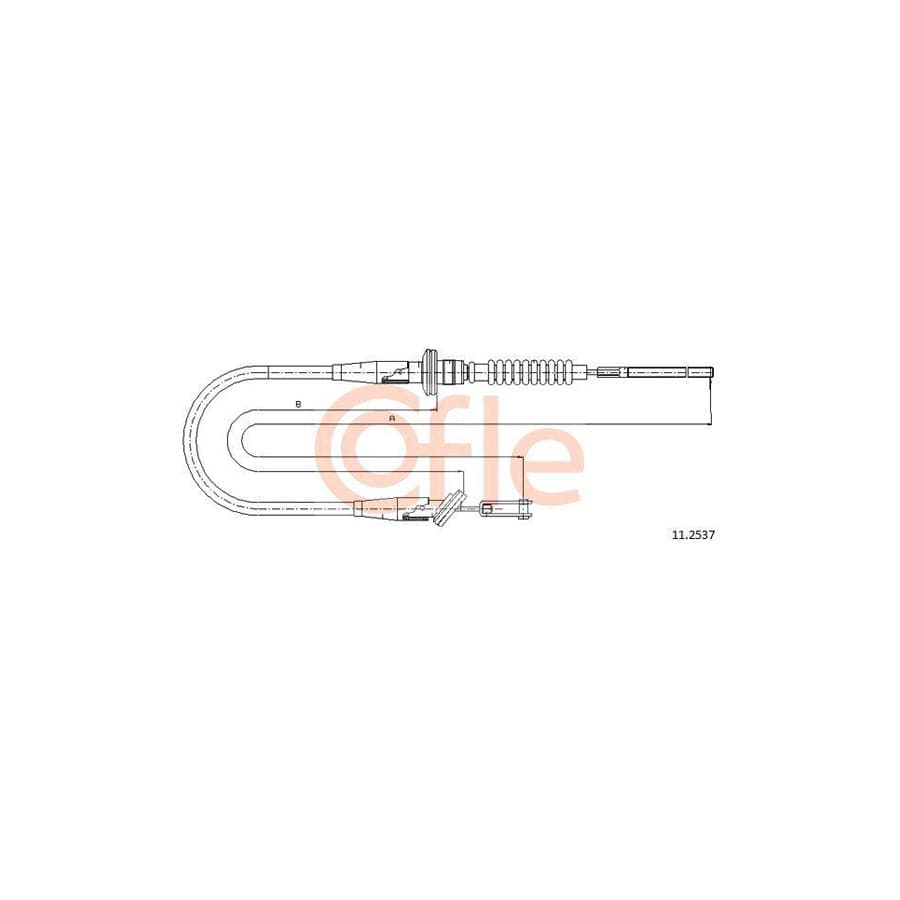 Cofle 92.11.2537 Clutch Cable