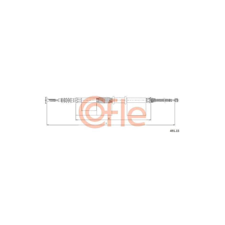 Cofle Bh.Ct007 Brake Hose