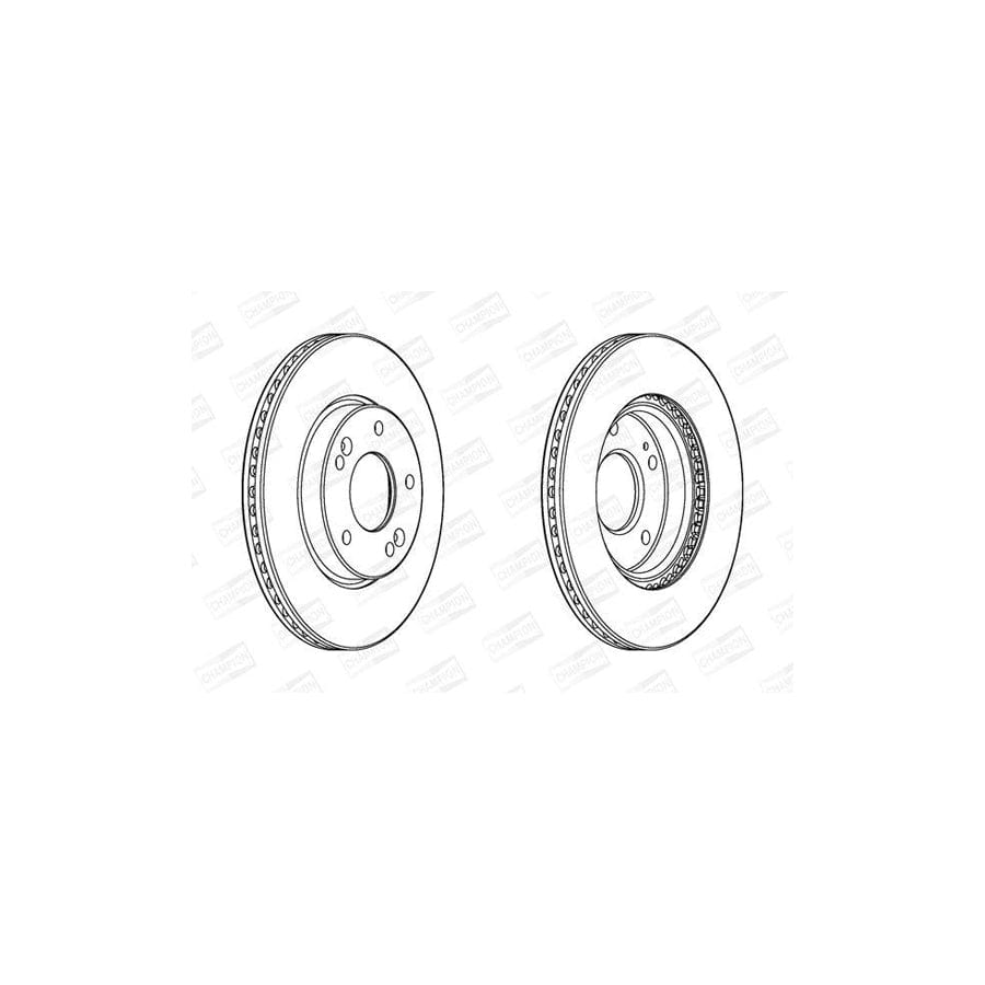 Champion 562986CH Brake Disc