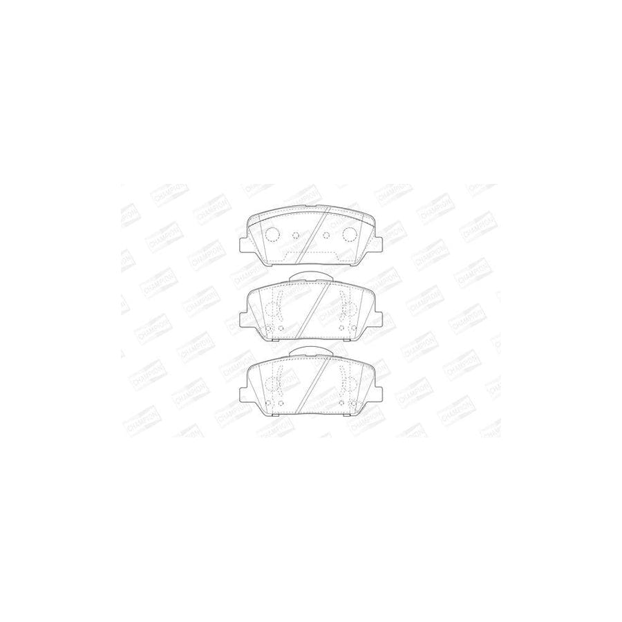 Champion 573447CH Brake Pad Set