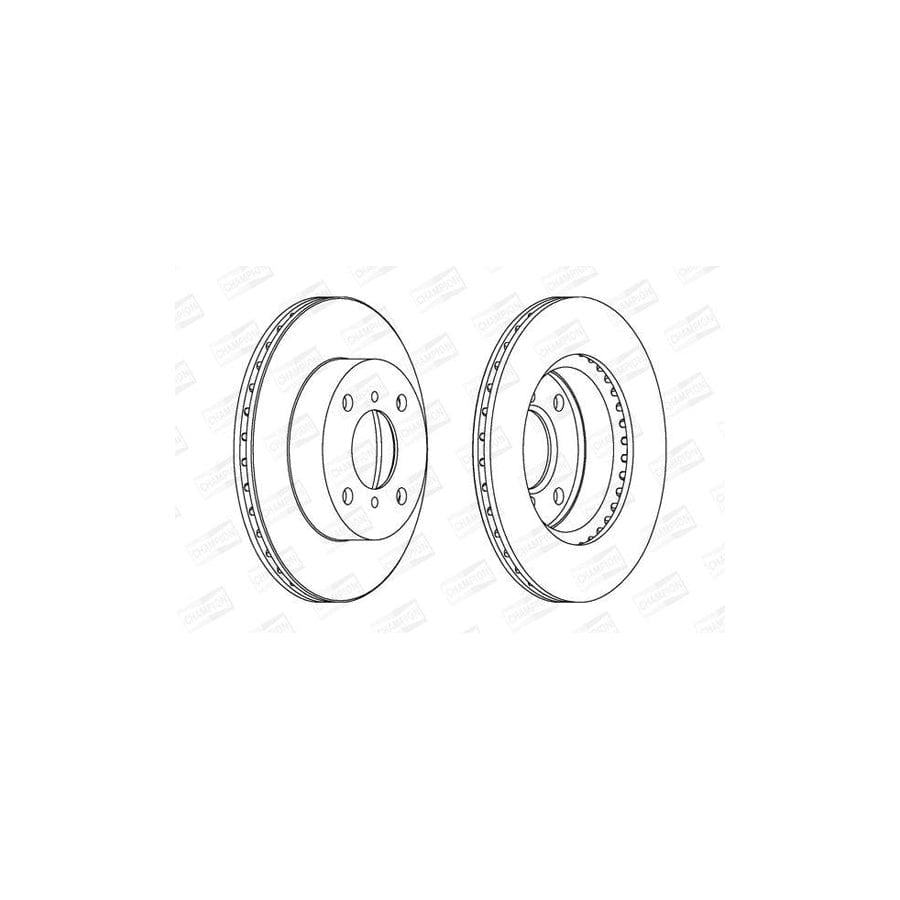 Champion 562167CH Brake Disc