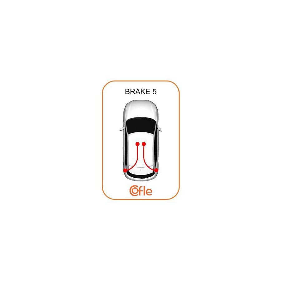 Cofle 19.105E Hand Brake Cable