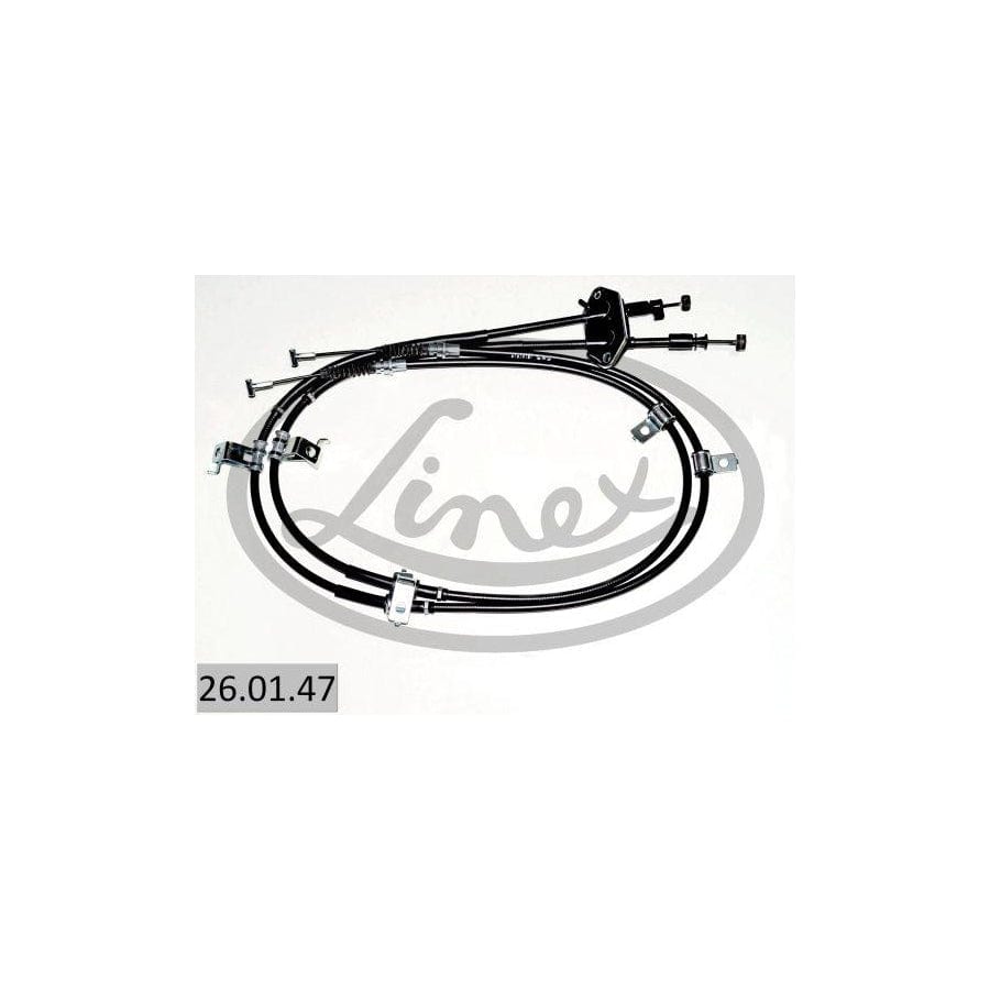 Linex 26.01.47 Cable, Service Brake For Mazda 6