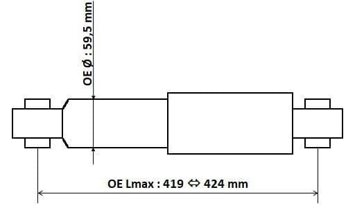 KYB 3450001 Shock Absorber