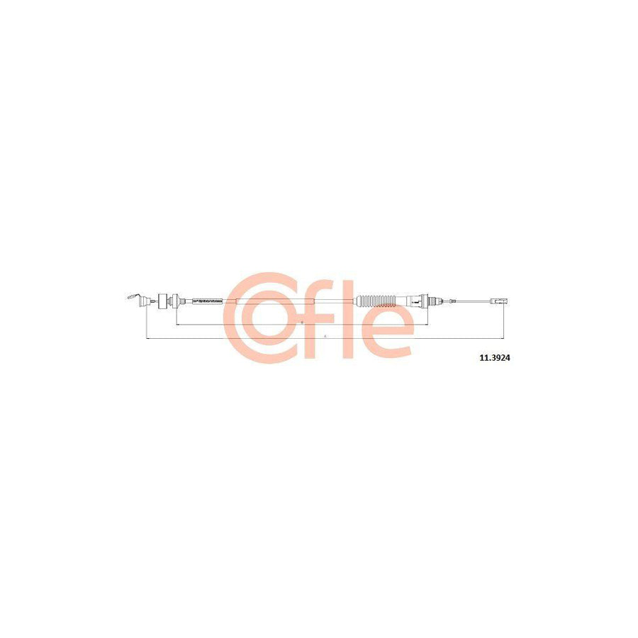 Cofle 92.11.3924 Clutch Cable