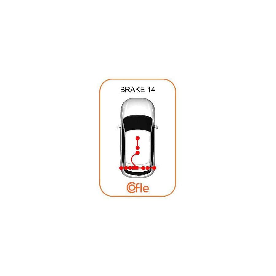 Cofle 92.11.5759 Hand Brake Cable