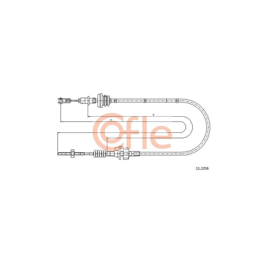 Cofle 11.2256 Clutch Cable