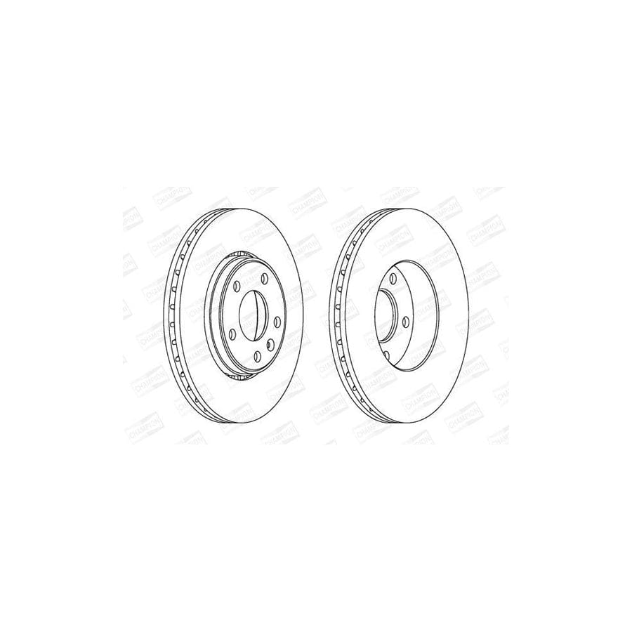 Champion 562241Ch-1 Brake Disc