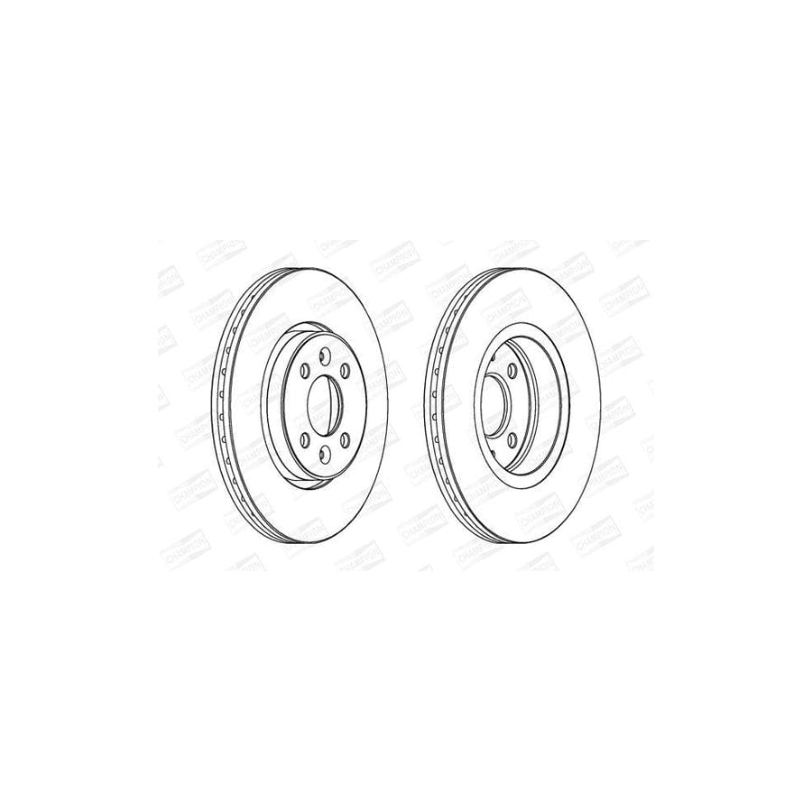 Champion 562103CH Brake Disc