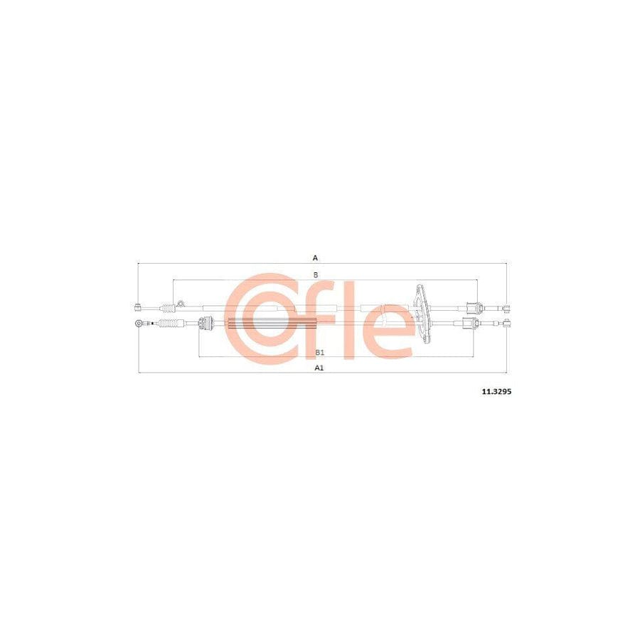 Cofle 92.11.3295 Cable, Manual Transmission