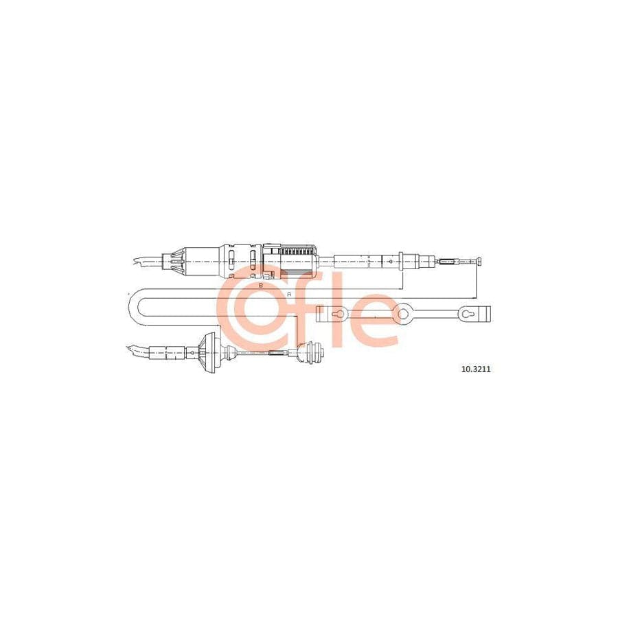 Cofle Bh.Vk071 Brake Hose