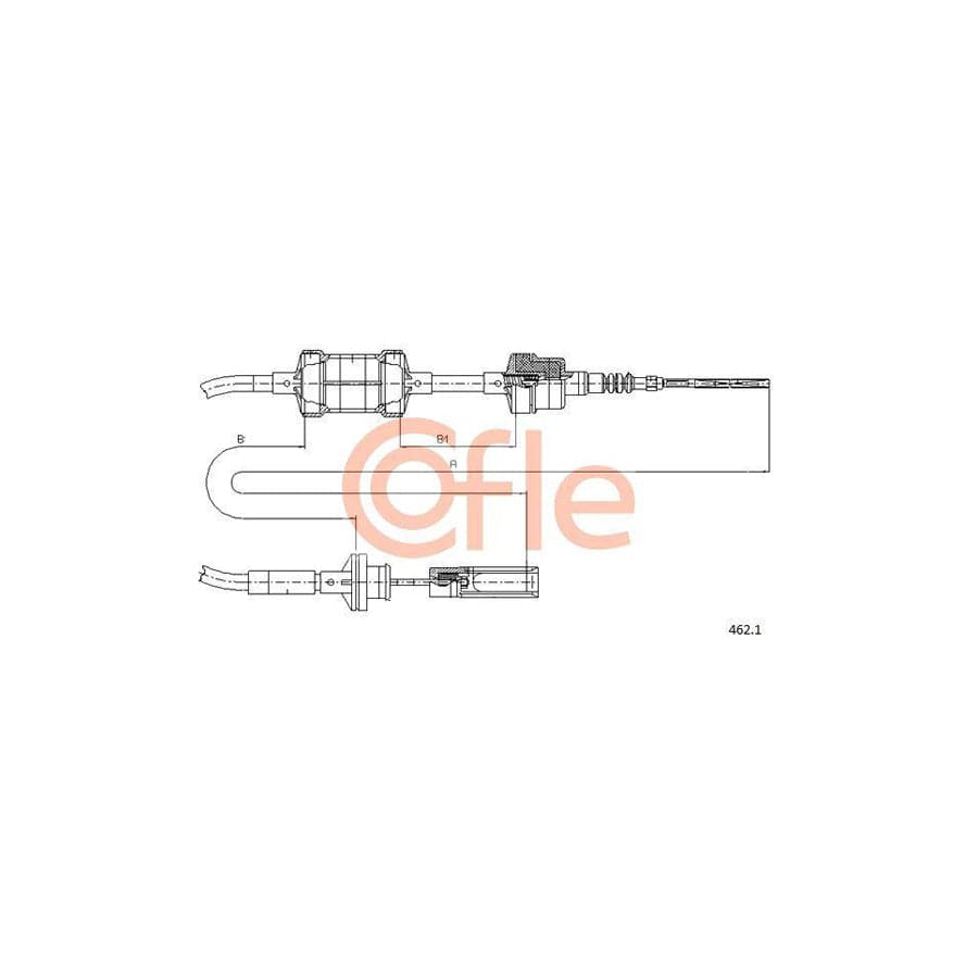 Cofle 92.462.1 Clutch Cable