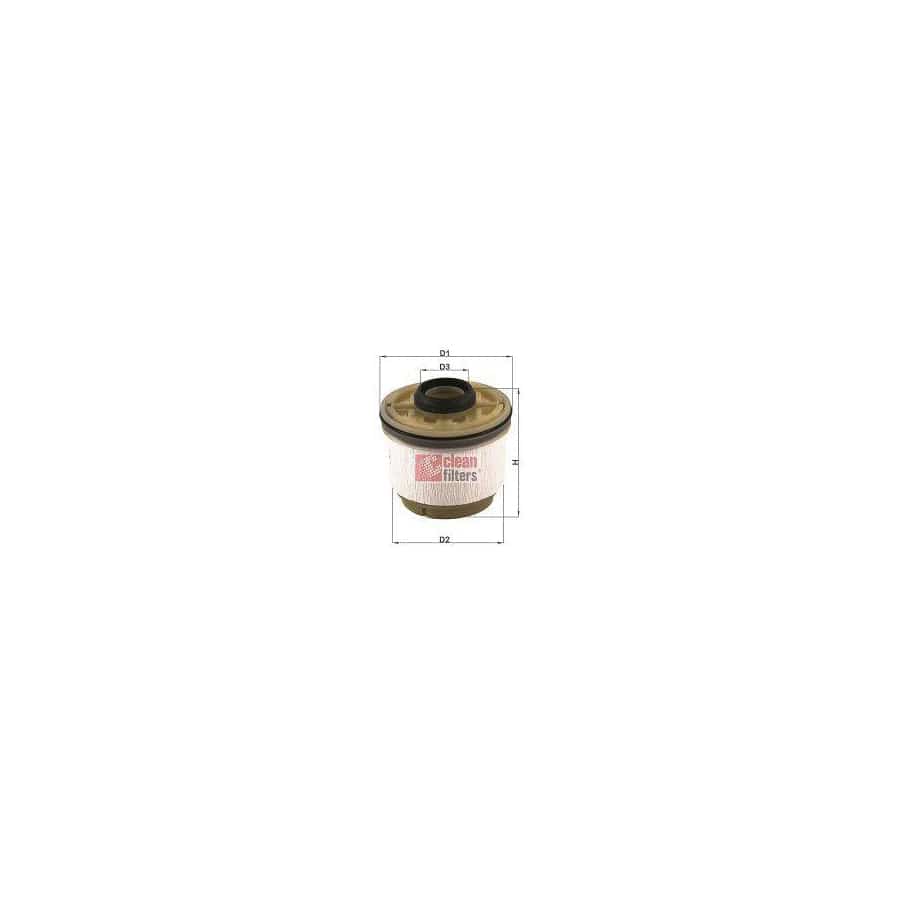 Clean Filter MG1667 Fuel Filter