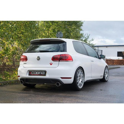 Cobra Exhaust VW Golf GTD (Mk6) 2.0 TDI (5K) (09-13) Venom Box Delete GTI Style Cat Back Performance Exhaust