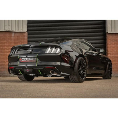 Cobra Exhaust Ford Mustang 5.0 V8 GT (2015-18) 2.5" Venom Box Delete Axle Back Performance Exhaust