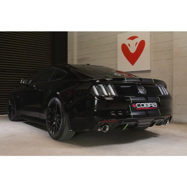 Cobra Exhaust Ford Mustang 5.0 V8 GT (2015-18) 2.5" Venom Box Delete Axle Back Performance Exhaust