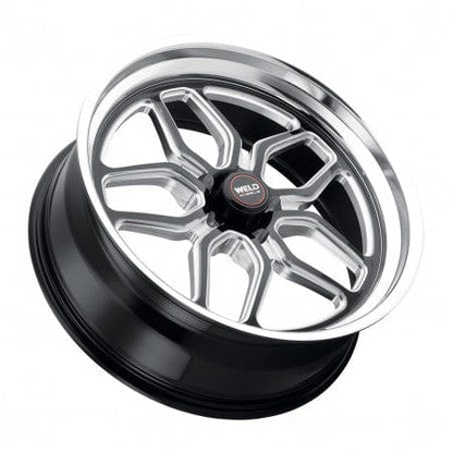 Weld S10709021P38 Laguna S107 Wheel 20x9 5x120 ET38 BS6.5 Gloss Black MIL - DIA