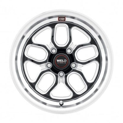 Weld S107B8067450 Laguna S107 Wheel 15x8 5x114.3 ET0 BS4.5 Gloss Black MIL - DIA