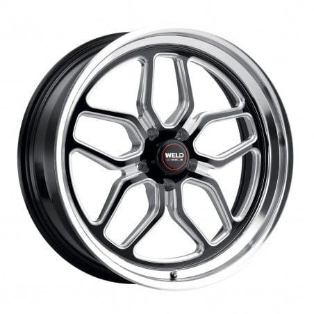 Weld S10729090P20 Laguna S107 Wheel 22x9 5x115 ET20 BS5.75 Gloss Black MIL - DIA