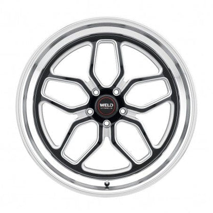 Weld S10720563625 Laguna S107 Wheel 22x10.5 5x120.65 ET13 BS6.25 Gloss Black MIL - DIA