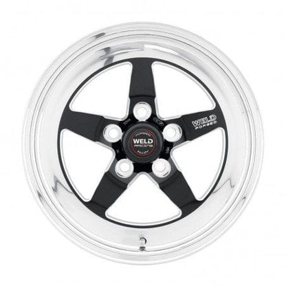 Weld 71HB7080B52A S71 Wheel 17x8 5x4.75 ET18 BS5.2 Black Center - Polished Shell