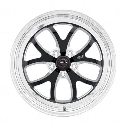 Weld 76LB8110B52A S76 Wheel 18x10 5x4.75 ET-20 BS5.2 Black Center - Polished Shell